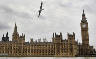 Le palais de Westminster à Londres.