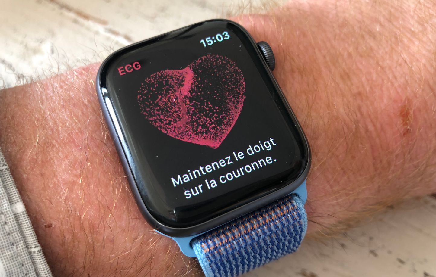 Montre discount ecg apple