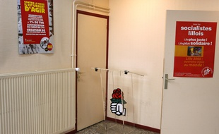 Le siège de la fédération PS du Nord, rue Lydéric, à Lille.