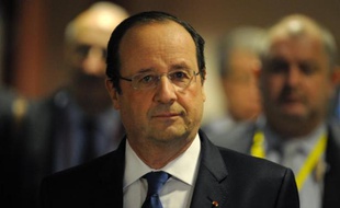 François Hollande le 20 mars 2014 à Bruxelles