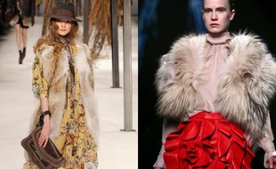 Le gilet sans manche
Porté dans la rue depuis l'hiver 2009, on croyait le gilet à poil déjà ringard. C'était sans compter les créateurs. Long chez Kenzo, court chez Valentino, peu importe la longueur...