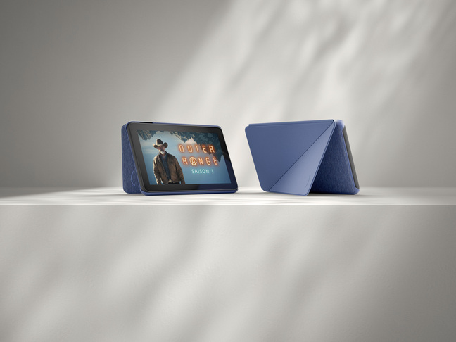 La tablette Fire 7 (2022) d'Amazon n'est pas un monstre de technologie, mais est vendue à petit prix.
