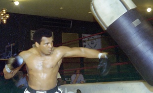 Mohamed Ali, en 1976.