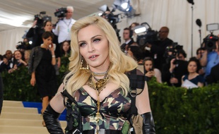 La chanteuse Madonna au Met Gala 2017