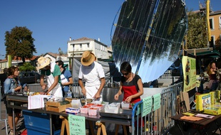La cuisine solaire mobile.