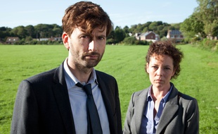 David Tennant et Olivia Colman, duo d'enquêteurs de la série Broadchurch