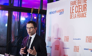 Benoit Hamon, Paris- 22/01/2017. Credit:LEWIS JOLY/SIPA.