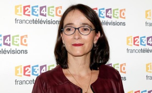 La présidente de France Télévision Delphine Ernotte le 4 novembre 2015 à Paris
