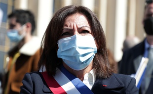 Anne Hidalgo, à Paris le 25 avril 2021.