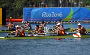 L'aviron aux JO de Rio, en 2016