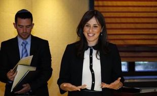 La ministre israélienne adjointe des Affaires étrangères, Tzipi Hotovely, le 20 mai 2015 à Jérusalem