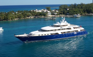 Un yacht (illustration)