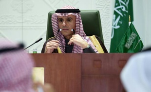 Le ministre saoudien des Affaires étrangères Adel al-Jubeir, le 19 janvier 2016 à Ryad