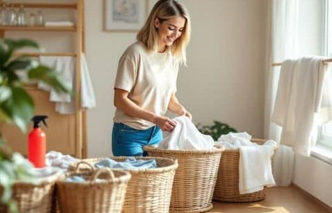 Fini le linge en pagaille : l’astuce maligne qui facilite le tri et le lavage