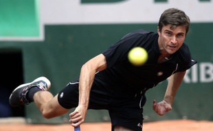 Gilles Simon à Roland-Garros, le 29 mai 2015.