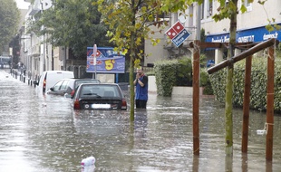Inondations à Montpellier, le 29 septembre 2014.