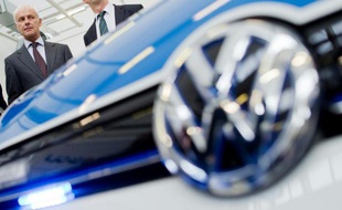 Matthias Mueller, PDG de Volkswagen, le 21 octobre 2015, à Wolfsburg