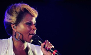 Mary J. Blige en concert en Floride en mars 2012.
