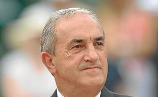Jean Gachassin, un président agacé.