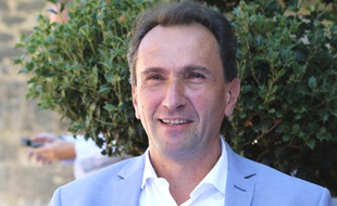 Vincent Feltesse, le 4 septembre 2019, lors de l'annonce de sa candidature aux municipales de 2020 à Bordeaux.