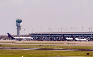 L'aéroport de Bruxelles-Zaventem, en Belgique, le 3 avril 2016.