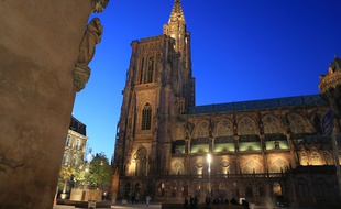 La cathédrale de Strasbourg le 15 juillet 2019