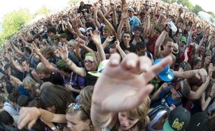 Le festival des Eurockéennes, le 1er juillet 2011 à Belfort