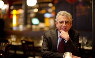 Jean Baubérot, historien et sociologue, spécialiste des questions de laïcité, dans un bar à Paris en 2012.