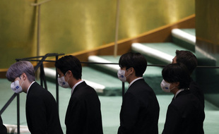 BTS à l'ONU le 20 septembre 2021