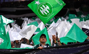 Les joueurs et les supporters de l'ASSE seront invités à soutenir Marin ce dimanche soir lors de la rencontre face à Nice. Illustration.
