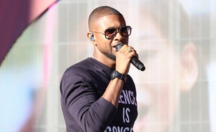 Usher au Global Citizen Festival en 2016