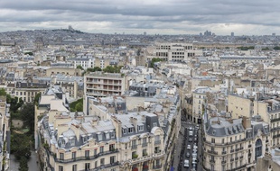 Vue de Paris. (Illustration)