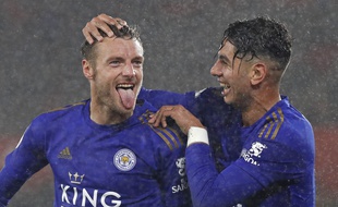 Jamie Vardy et Azoye Perez, le duo déterminant de Leicester.