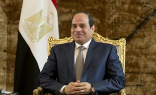 Le chef de l'Etat égyptien, Abdel Fattah al-Sissi, au Caire le 10 octobre 2015