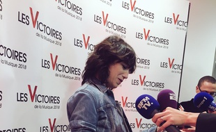 Charlotte Gainsbourg a reçu la Victoire de l'artiste féminine de l'année.