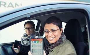 Le site de covoiturage domicile-travail, répartit équitablement les frais de déplacement.
