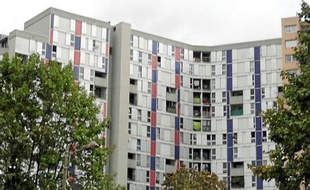 Dans le quartier de la Villeneuve, à Grenoble.