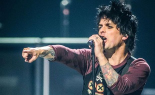 Billie Joe Armstrong, le leader du groupe Green Day, au iHeartRadio festival à Las Vegas, le 21 septembre 2012.