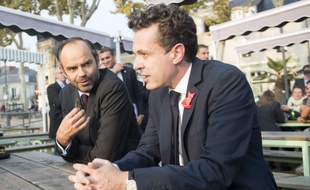 Edouard Philippe et Christophe Béchu en 2017. (archives)