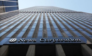 Le siège de News Corporation à New York, le 14 juillet 2011