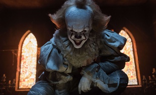 le clown Grippe-sou dans le film «Ça», adapté du roman de Stephen King.