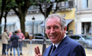 François Bayrou, maire de Pau, président du Modem, le 9 septembre 2017 à Pau