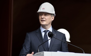 Bruno Le Maire à Saint-Nazaire, le 14 juin 2018.