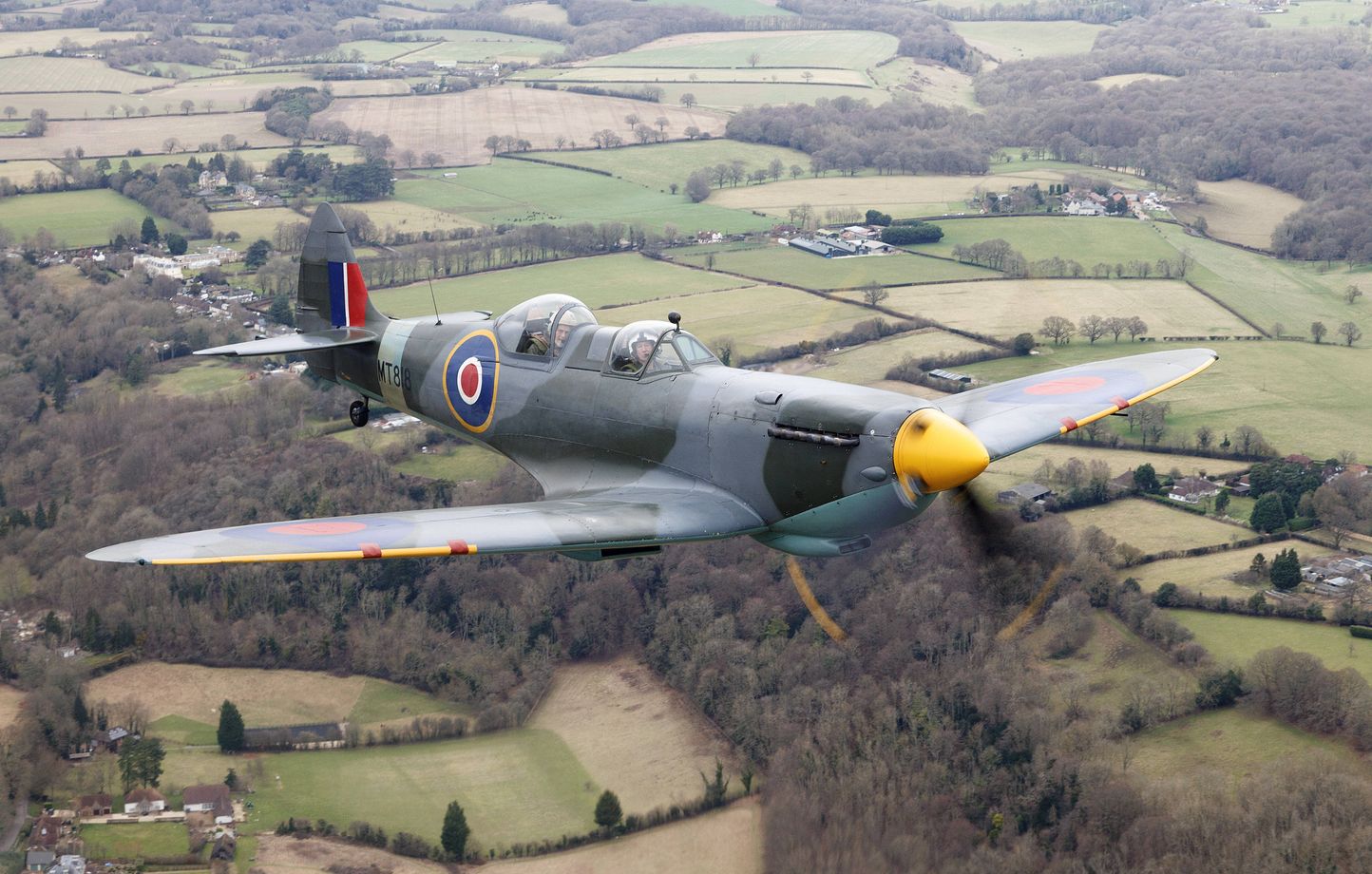 Pilot der Royal Air Force kommt bei Spitfire-Absturz im Zweiten Weltkrieg ums Leben