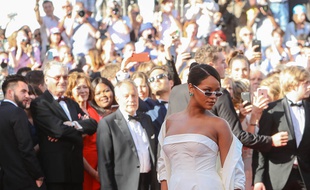 La chanteuse Rihanna au Festival de Cannes