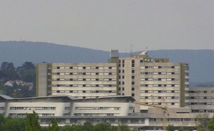 L'hôpital Jean-Minjoz de Besançon.