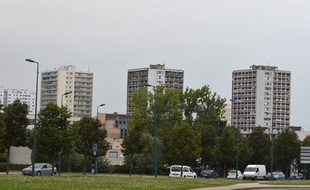 Le quartier du Val Fourré, à Mantes-la-Jolie (Yvelines)
