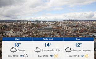 Météo Dijon: Prévisions du samedi 19 octobre 2019