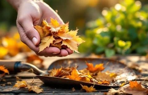 Vous aussi, vous jetez ces feuilles ? Leur rôle est pourtant essentiel et protège vos outils de jardin de la rouille