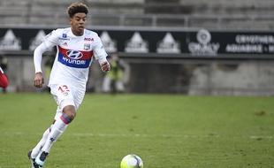 Willem Geubbels n'aura au total disputé que quatre matchs officiels avec le groupe professionnel de l'OL, comme ici à Amiens en décembre.